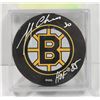 Image 1 : NHL BOSTON BRUINS GERRY CHEEVERS SIGNED HOCKEY