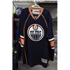 Image 1 : OILERS NAVY JERSEY (REEBOK) SIZE XXL
