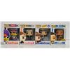Image 1 : LOT OF 4 VARIOUS FUNKO POP VINYL FIGURES GAMBIT