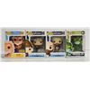 Image 1 : LOT OF 4 DISNEY FUNKO POP VINYL FIGURES ZEUS