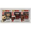 Image 1 : LOT OF 3 WWE WRESTLING FUNKO POP VINYL FIGURES