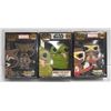Image 1 : LOT OF 3 FUNKO PINS JABBA THE HUT, FALCON, ROCKET