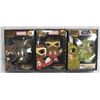 Image 1 : LOT OF 3 FUNKO PINS JABBA THE HUT, FALCON, ROCKET