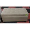 Image 1 : FABRIC STORAGE OTTOMAN
