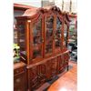 Image 3 : SOLID WOOD CARVED STYLE BUFFET WITH HUTCH