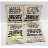 Image 1 : 4PK GREAT CANADIAN MEAT JERKY ORIGINAL 34G PKS