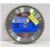 Image 1 : NEW 9" MELAMINE TRIPLE CHOP SAW BLADE - 60 TEETH