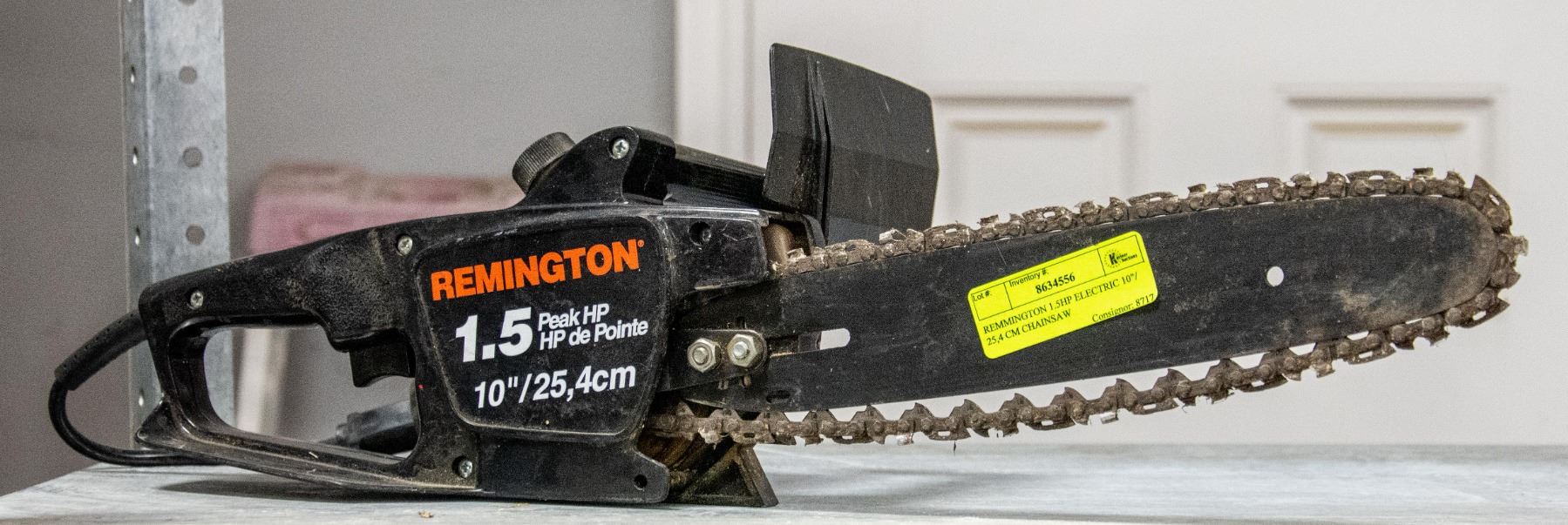 REMINGTON 1.5HP ELECTRIC 10"/ 25,4 CM CHAINSAW