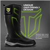 Image 1 : NEW REPACKAGED TIDEWE BLACK RUBBER BOOTS, SIZE 11