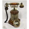 Image 1 : VINTAGE WOODEN RETRO TELEPHONE