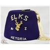 Image 1 : VINTAGE ELKS "VICTORIA B.C. PURPLE HAT