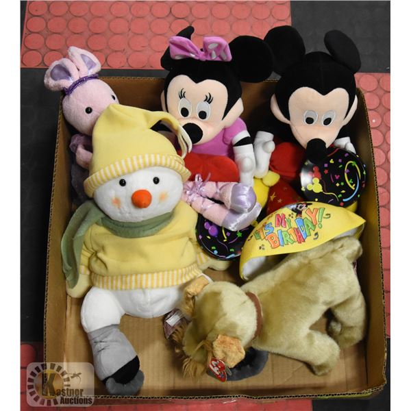 BOX WITH AUTHENTIC DISNEY MICKEY MOUSE &