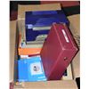 Image 1 : LARGE BOX OF OFFICE SUPPLIES