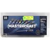 Image 1 : NEW 10 PIECE MASTERCRAFT SCREWDRIVER SET