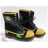 Image 1 : NEW MEN'S STEEL TOE WINTER BOOTS - SIZE 8