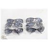 Image 1 : CASE OF 6 GREY FRAMED 100% UV PROTECTED SUNGLASSES