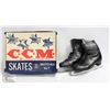 Image 1 : VINTAGE CCM SKATES IN BOX