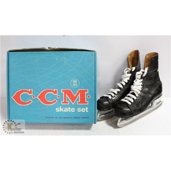 VINTAGE CCM SKATES IN BOX