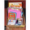 Image 1 : BOX OF NEW ART & ACTIVITY BOOKS, GAMES AND