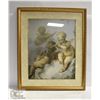 Image 1 : PAIR OF "THREE CUPIDS PLAYING" & "FOUR CUPIDS WITH