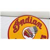Image 2 : Indian motorcycles tin sign - 23.5" diameter