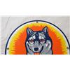 Image 2 : Husky Gasoline porcelain sign - 11.75 diameter