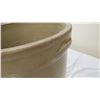 Image 5 : Medicine Hat Potteries 3gal sonteware crock - small handles on side - hairline cracks