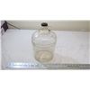 Image 1 : Vintage clear liquor jug