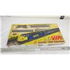 Image 1 : Via Rail HO scale electric train in box Bachmann