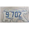 Image 2 : 1983 NWT license plate