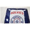 Image 2 : Ogilvies Flour Enamel sign - 18x24