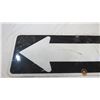 Image 2 : aluminum sign - 11.75x35.5