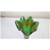 Image 3 : Green carnival glass - 12"