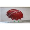 Image 1 : Coca Cola bottle cap tin sign