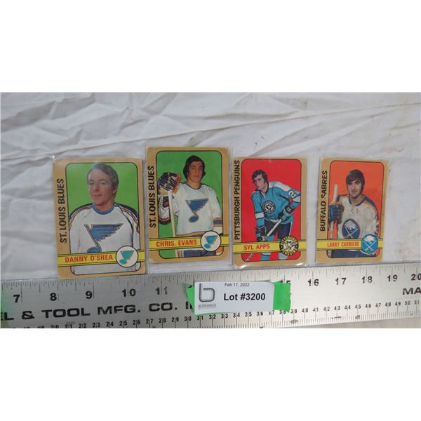 1971,72 OPC Hockey Cards