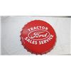 Image 2 : Ford Tractor Sales/Service tin wall hanging - 16.5" diameter