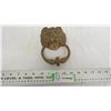 Image 1 : Brass Lion Head Door Knocker