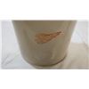 Image 2 : Redwing (1gal?) stoneware crock - 7.75" tall - hairline crack on bottom