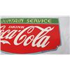 Image 4 : Coca Cola porcelain sign - 14x27