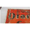 Image 2 : Orange Crush tin sign stamped st thomas metal signs - 19.25x27.25