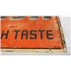 Image 4 : Orange Crush tin sign stamped st thomas metal signs - 19.25x27.25