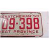 Image 3 : 1958 Saskatchewan License plate
