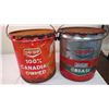 Image 2 : (2) Coop 35 LB Grease pails