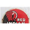 Image 2 : Red Indian motor oil porcelain sign - 12" diameter