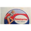 Image 2 : Esso Marine oils + greases porcelain sign - 11.75" diameter