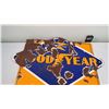 Image 2 : Good Year farm tires porcelain sign - 31.5 x 35 - double sided