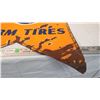 Image 5 : Good Year farm tires porcelain sign - 31.5 x 35 - double sided