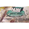 Image 4 : Northwest fertilizer tin sign - 20x30