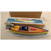 Image 2 : 2008 Schylling wind up tin boat - working