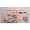 Image 2 : Gilbert Erector Helicopter Set - in metal box with building guide